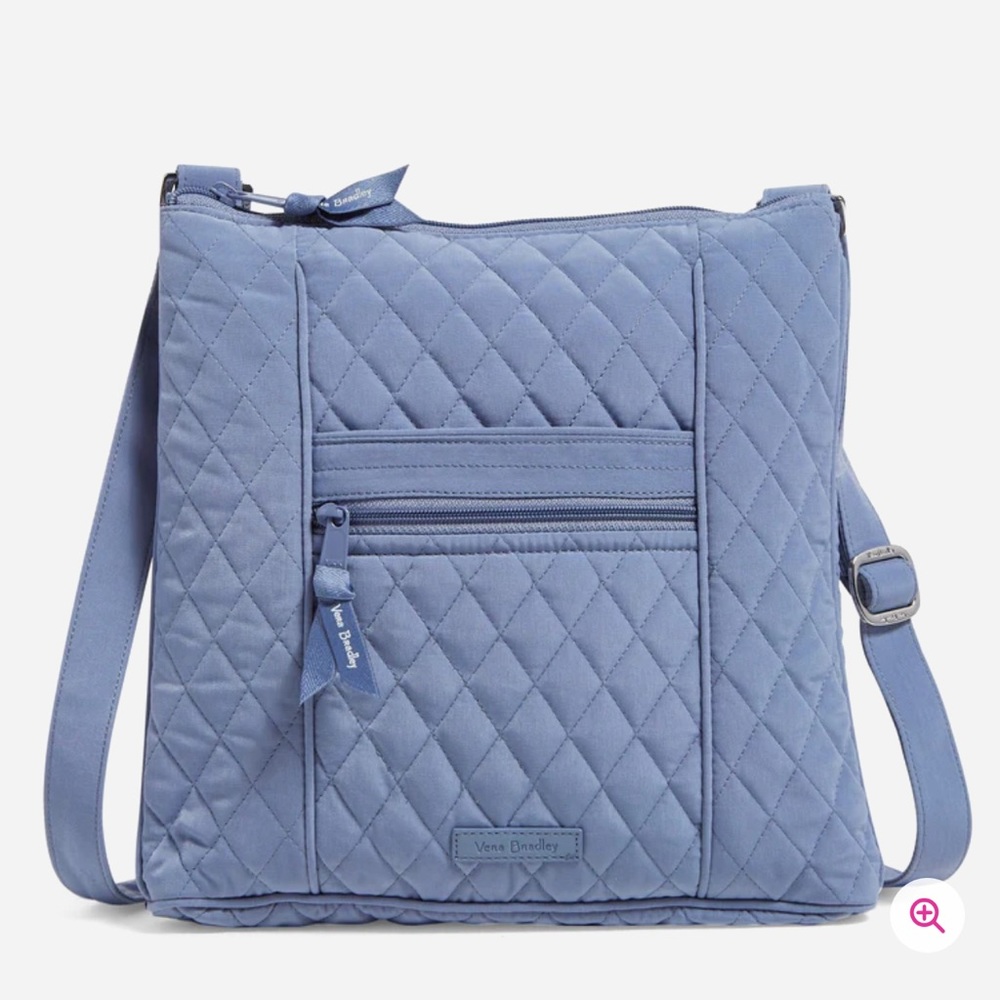 NWT Vera Bradley microfiber hipster bag in rustic blue